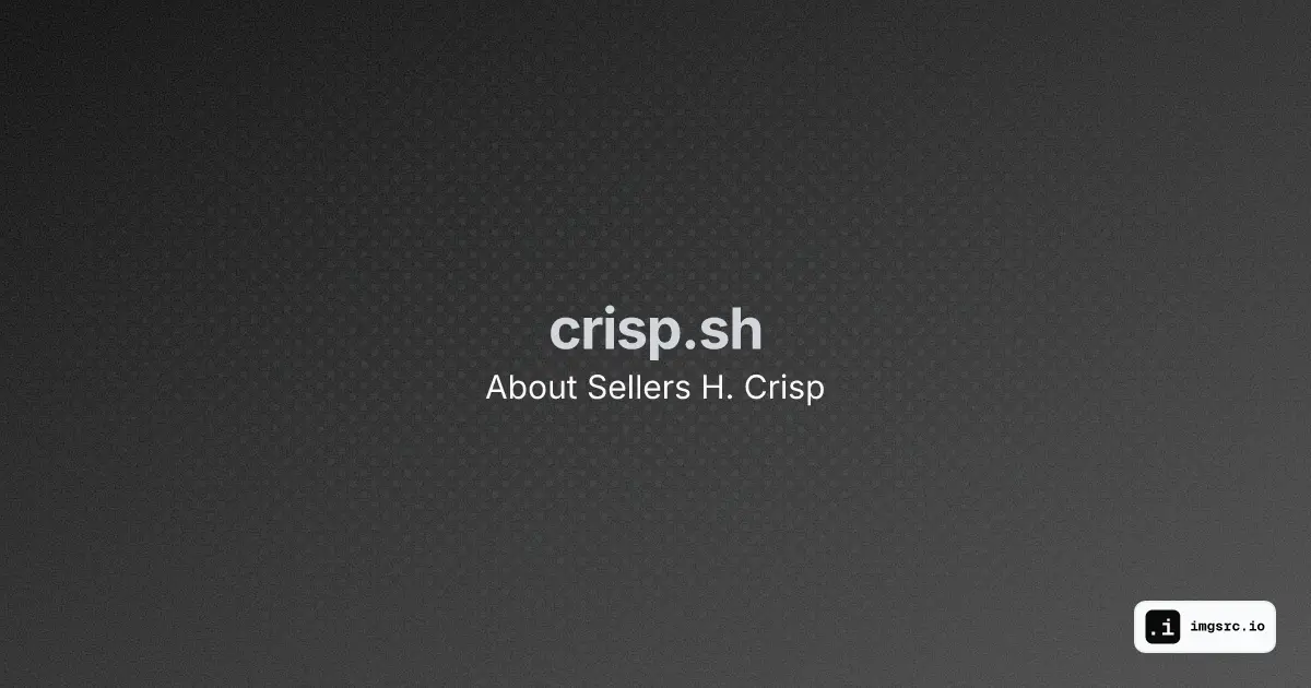 Sellers H. Crisp