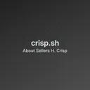 Sellers H. Crisp